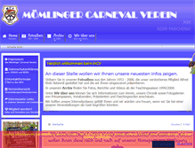 Tablet Screenshot of mcv-moemlingen.de